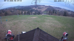 Sjezdovka, panorama východ