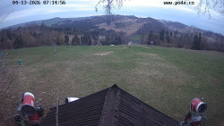 Sjezdovka, panorama východ