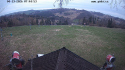 Sjezdovka, panorama východ