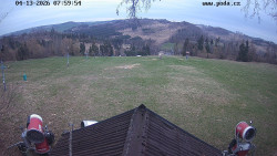 Sjezdovka, panorama východ