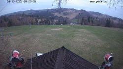 Sjezdovka, panorama východ