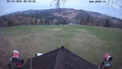 Sjezdovka, panorama východ