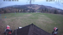 Sjezdovka, panorama východ