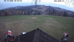 Sjezdovka, panorama východ