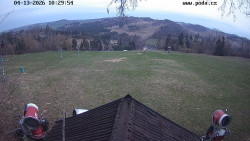 Sjezdovka, panorama východ