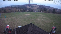 Sjezdovka, panorama východ