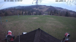 Sjezdovka, panorama východ