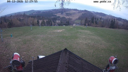 Sjezdovka, panorama východ