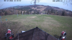 Sjezdovka, panorama východ