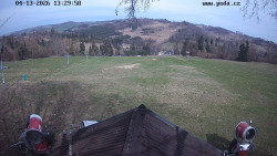 Sjezdovka, panorama východ