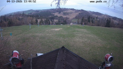 Sjezdovka, panorama východ