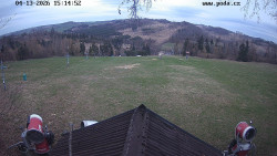 Sjezdovka, panorama východ