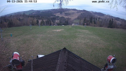 Sjezdovka, panorama východ