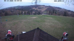 Sjezdovka, panorama východ