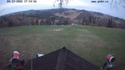 Sjezdovka, panorama východ