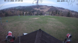 Sjezdovka, panorama východ