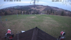 Sjezdovka, panorama východ