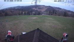 Sjezdovka, panorama východ