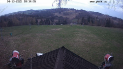 Sjezdovka, panorama východ