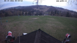 Sjezdovka, panorama východ