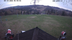 Sjezdovka, panorama východ