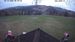 Sjezdovka, panorama východ