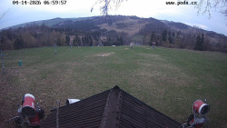 Sjezdovka, panorama východ