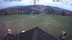 Sjezdovka, panorama východ