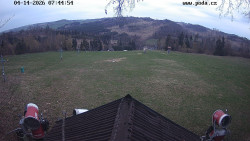 Sjezdovka, panorama východ