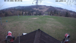 Sjezdovka, panorama východ