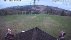 Sjezdovka, panorama východ