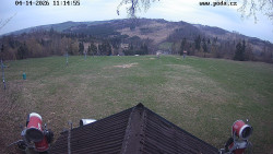 Sjezdovka, panorama východ