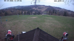 Sjezdovka, panorama východ