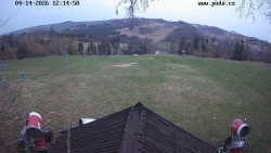 Sjezdovka, panorama východ