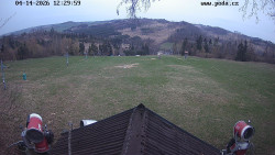 Sjezdovka, panorama východ