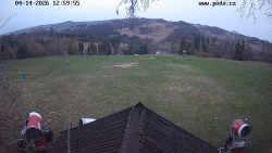 Sjezdovka, panorama východ