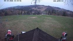 Sjezdovka, panorama východ