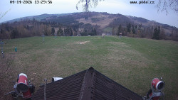 Sjezdovka, panorama východ