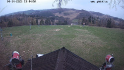 Sjezdovka, panorama východ