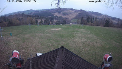 Sjezdovka, panorama východ