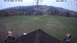 Sjezdovka, panorama východ