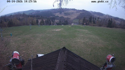 Sjezdovka, panorama východ