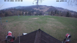 Sjezdovka, panorama východ