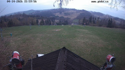 Sjezdovka, panorama východ