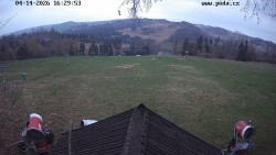 Sjezdovka, panorama východ