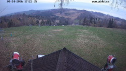 Sjezdovka, panorama východ