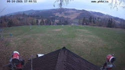 Sjezdovka, panorama východ