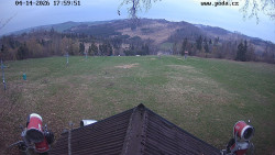 Sjezdovka, panorama východ