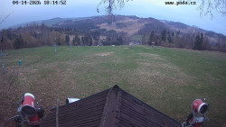 Sjezdovka, panorama východ