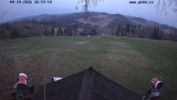 Sjezdovka, panorama východ